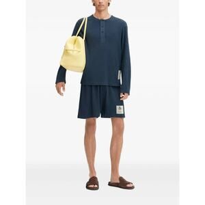 Jacquemus L'ensemble Melao Shorts & Shirt in Dark Navy S